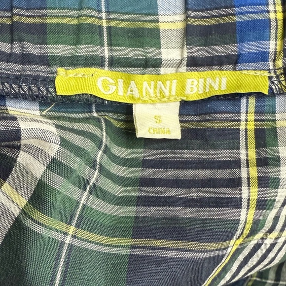 Gianni Bini Multicolor Plaid Off Shoulder Button Down
Daisy Dress Size S - Picture 5 of 8